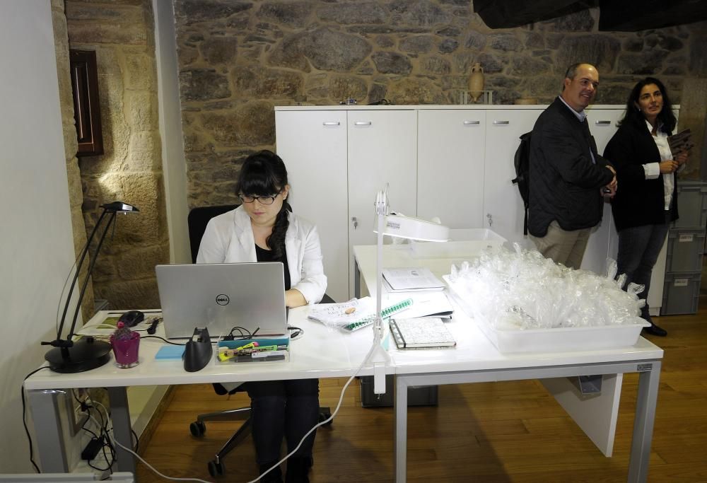 El laboratorio arqueológico de la Casona de Liñare