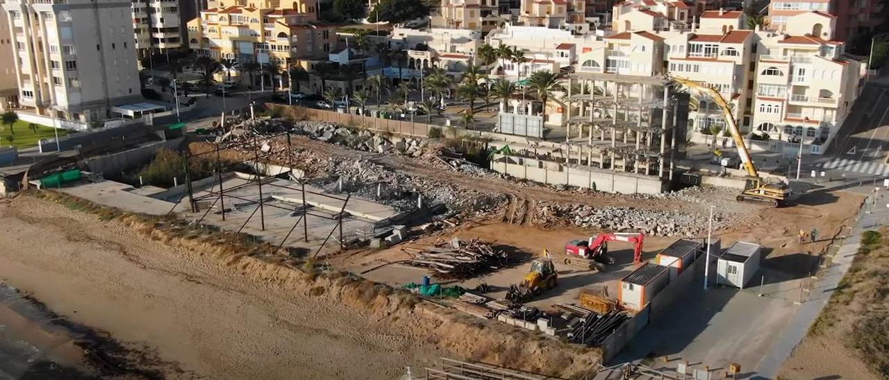 Fotograma del vídeo de la Policía Local de Elche.