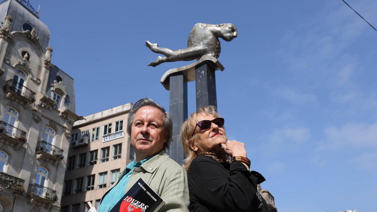 María Xosé Porteiro e Alberto Avendaño publican libro conxunto e defenden: «Galicia é unha gran reserva espiritual e sexual para a literatura europea»