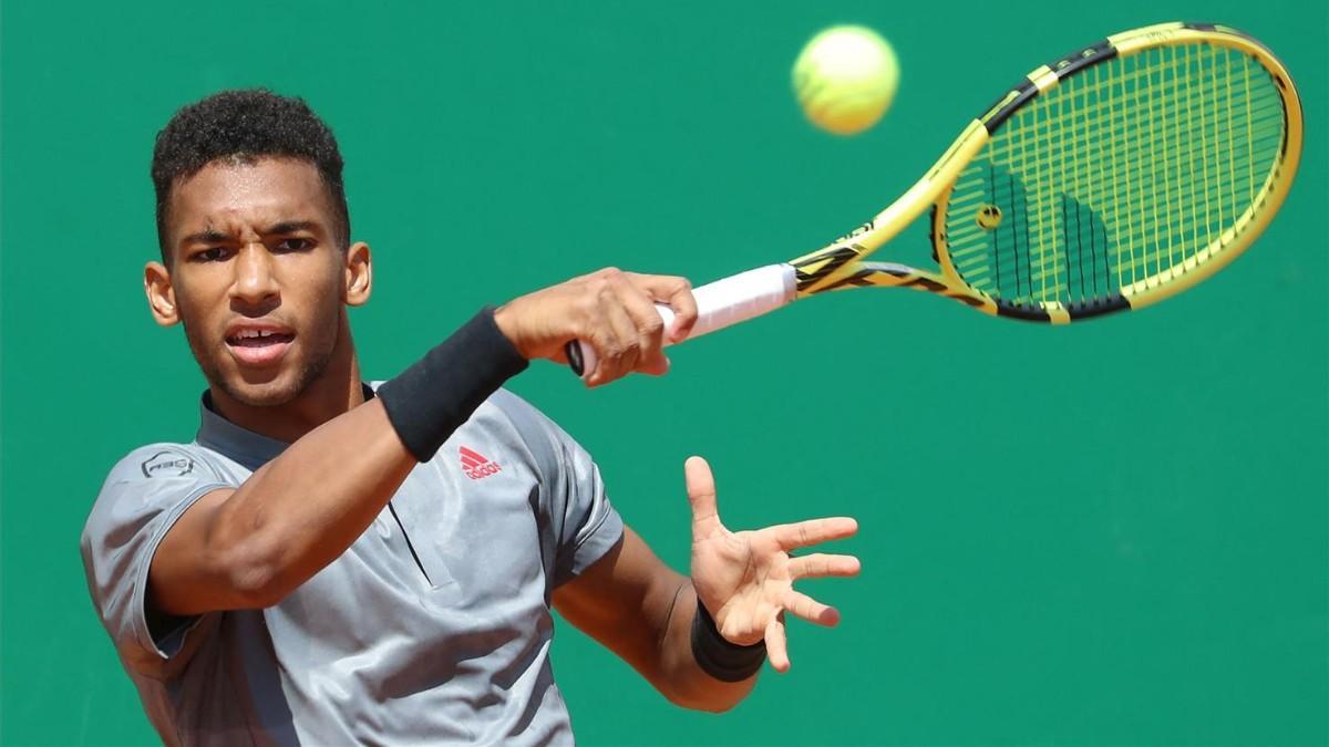 Felix Auger-Aliassime, en un partido reciente