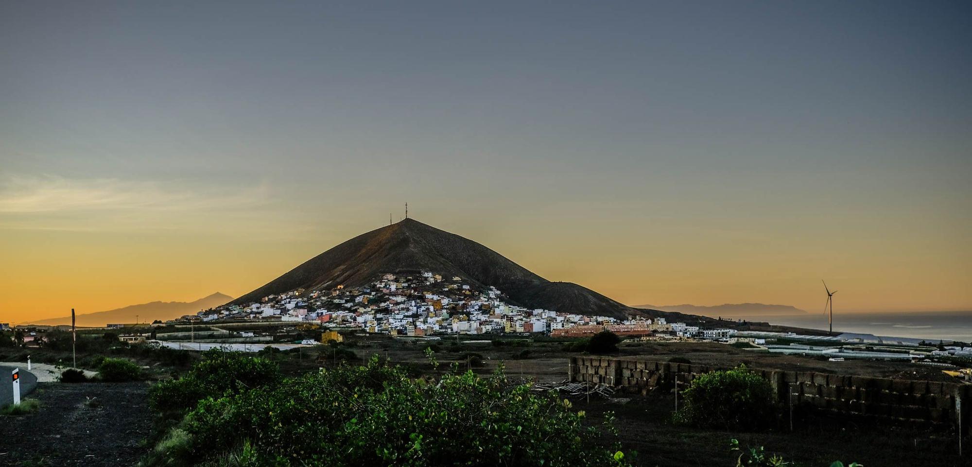 Calima en Gran Canaria (01/01/2021)