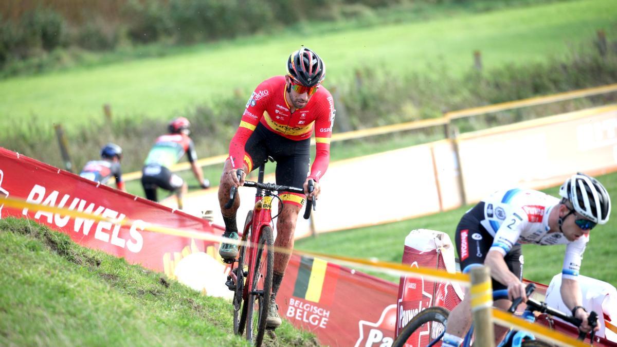 Felipe Orts en una prueba de la Copa del Mundo