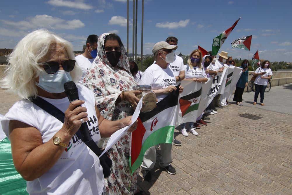 La marcha por la libertad del pueblo saharaui llega a Córdoba