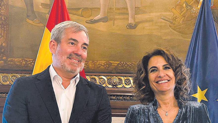Las cesiones a Cataluña tensan la reunión Clavijo-Montero sobre la agenda canaria
