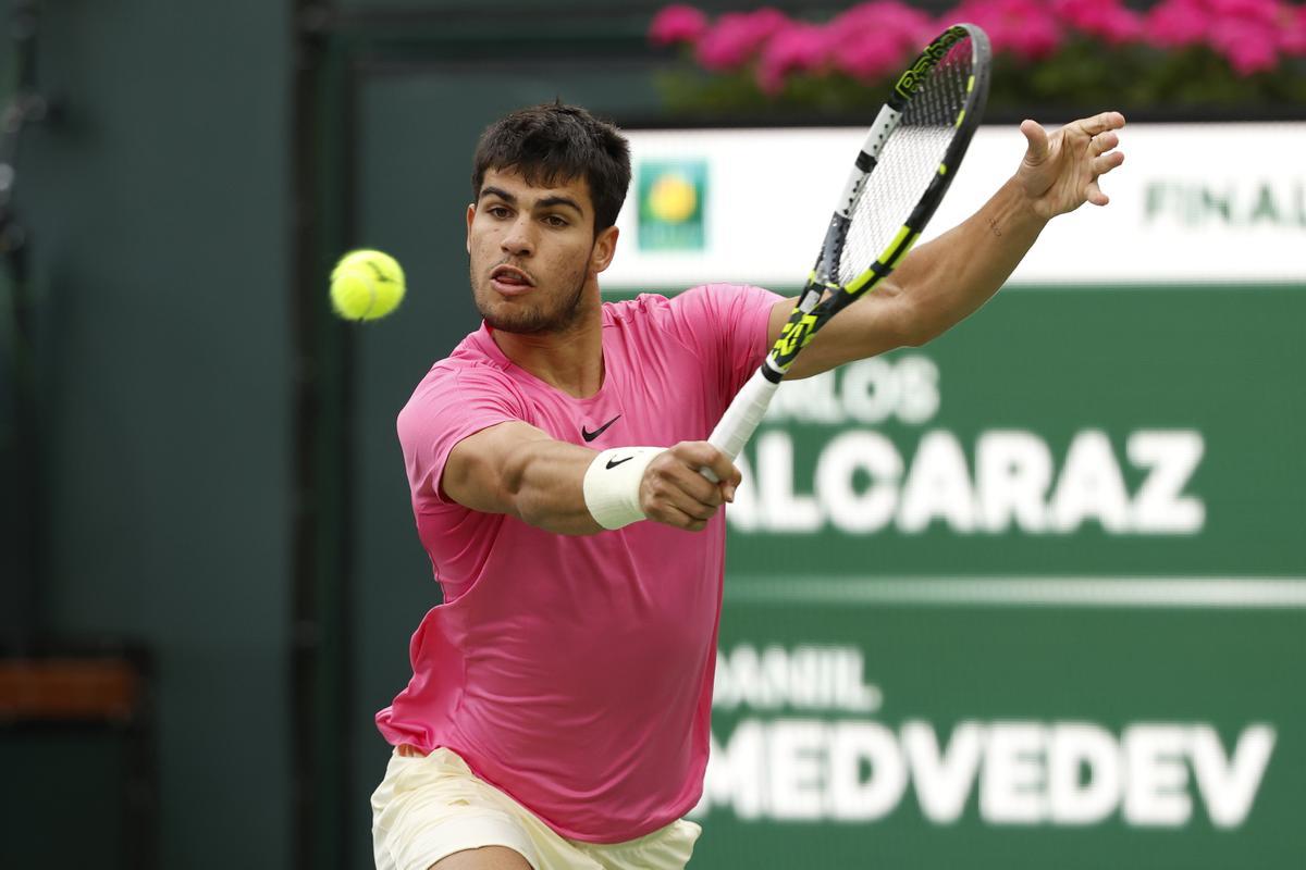 Final de Indian Wells: Carlos Alcaraz - Daniil Medvedev