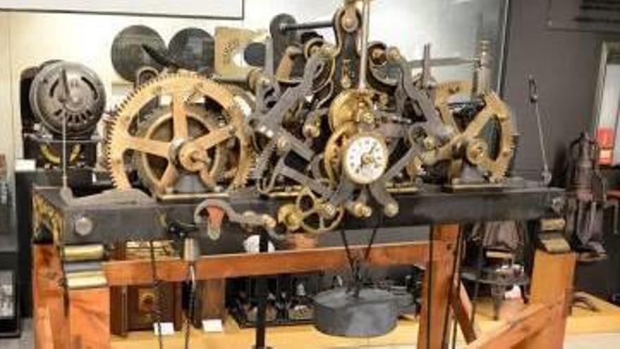 El rellotge llueix al Museu de la Tècnica.