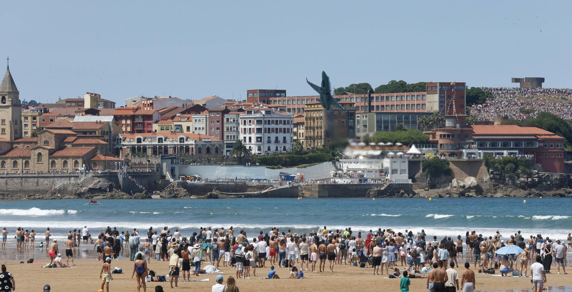 El espectacular y multitudinario Festival Aéreo de Gijón, en imágenes