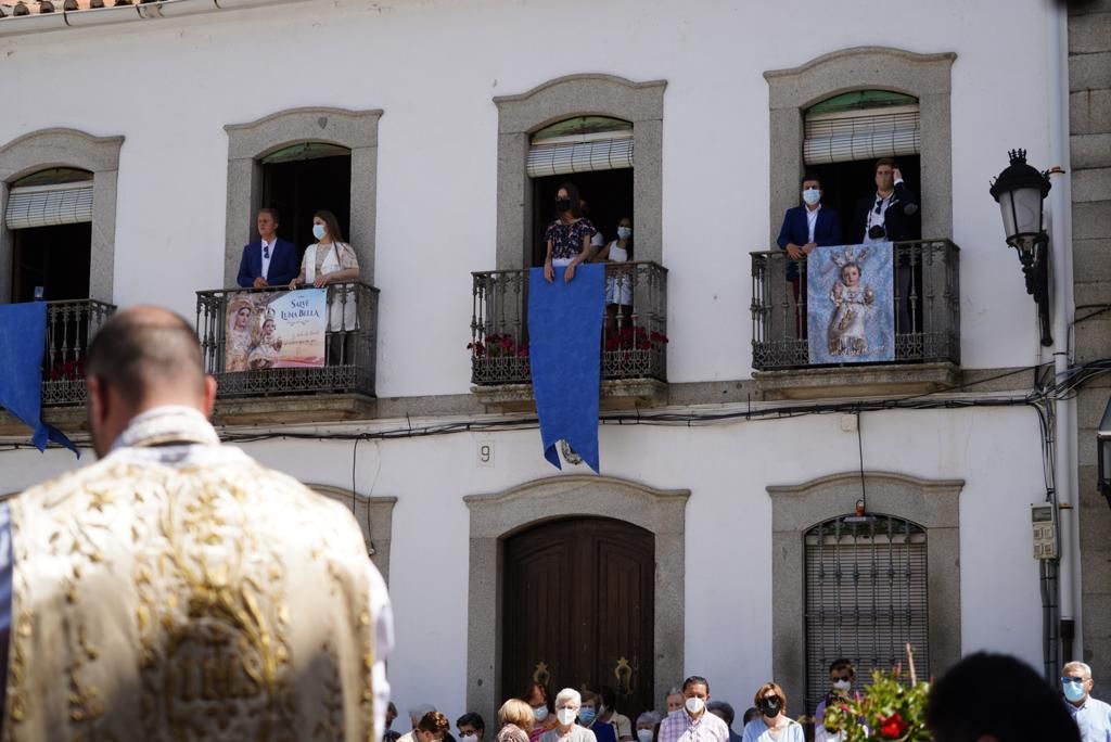 La Virgen de Luna procesiona en Villanueva de Córdoba