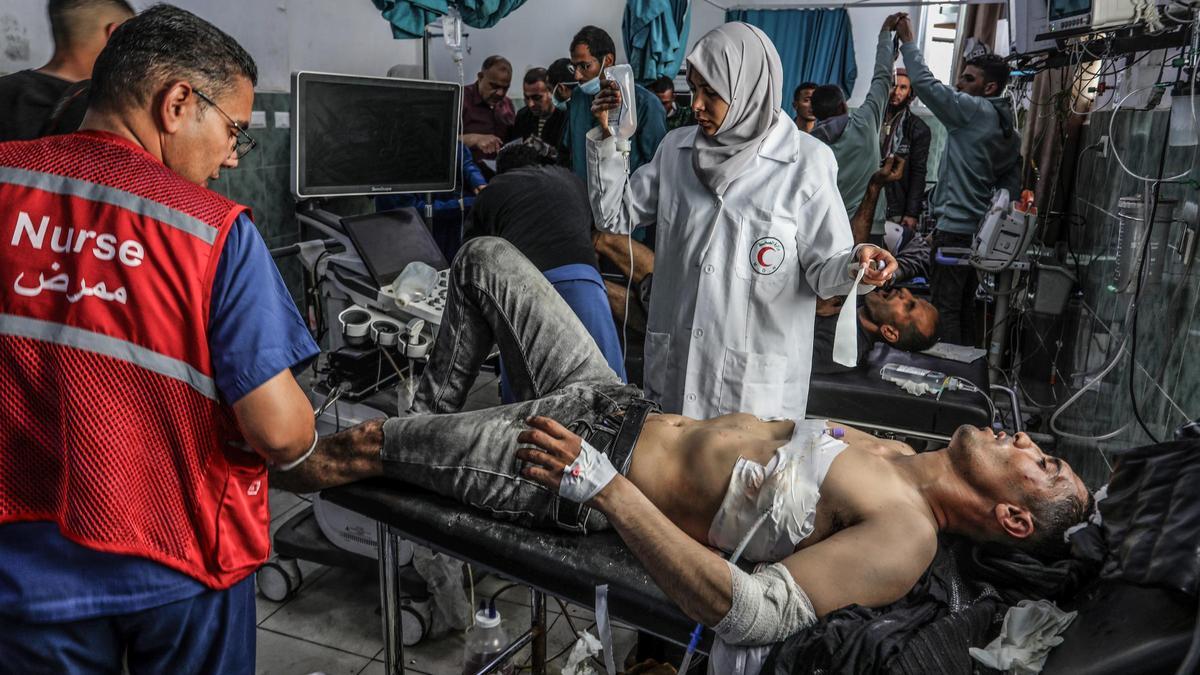 Israel asedia por cuarta vez el hospital Shifa de Gaza.