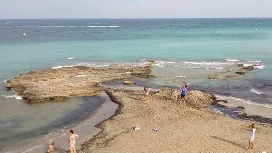 Fenómeno Agua blanca por filtración de rocas