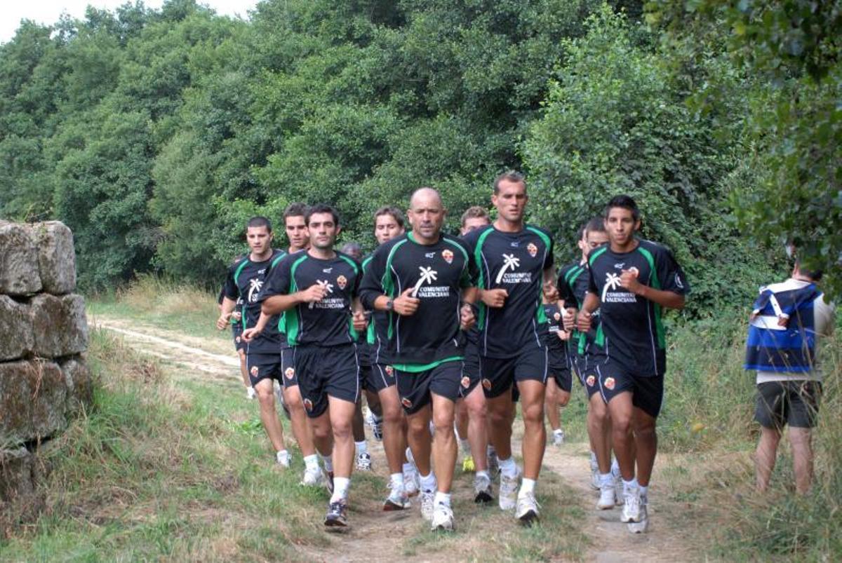 El Elche, de pretemporada en Allariz
