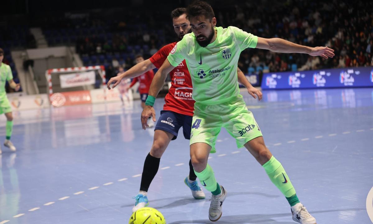 Eric Martel fue de los más destacados en el bando azulgrana