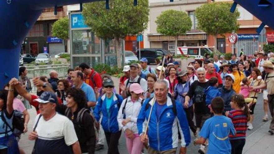 150 senderistas en Santa Pola