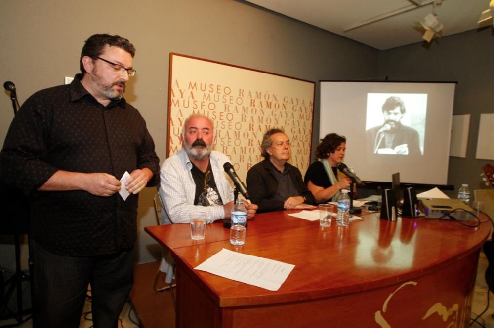 Homenaje a Paco Miranda en el Museo Ramón Gaya