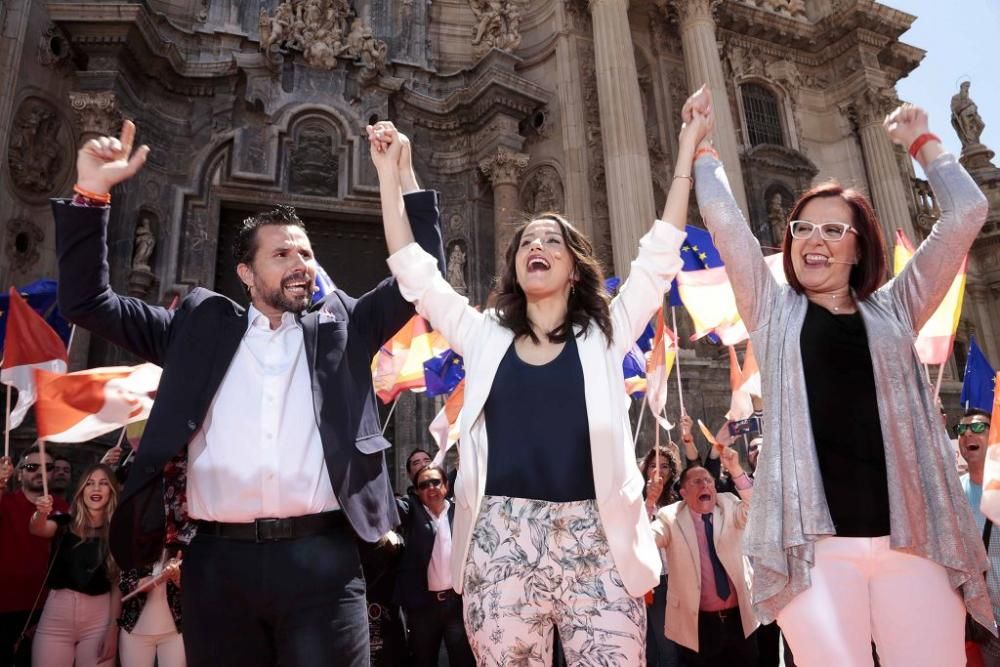 Inés Arrimadas en Murcia