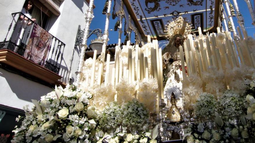 La Esperanza (2023), luciendo su tradicionalmente espectacular exorno.