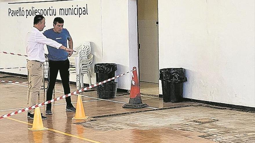 Onda instalará un nuevo parquet en el pabellón municipal