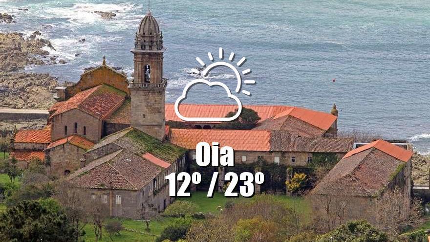 El tiempo en Oia: previsión meteorológica para hoy, lunes 22 de abril