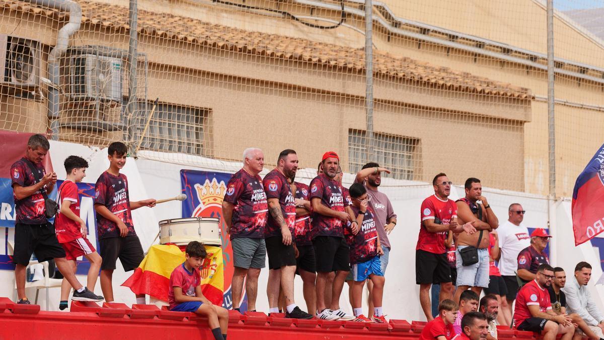 El derbi copero entre la Deportiva Minera y el FC Cartagena, en el ...