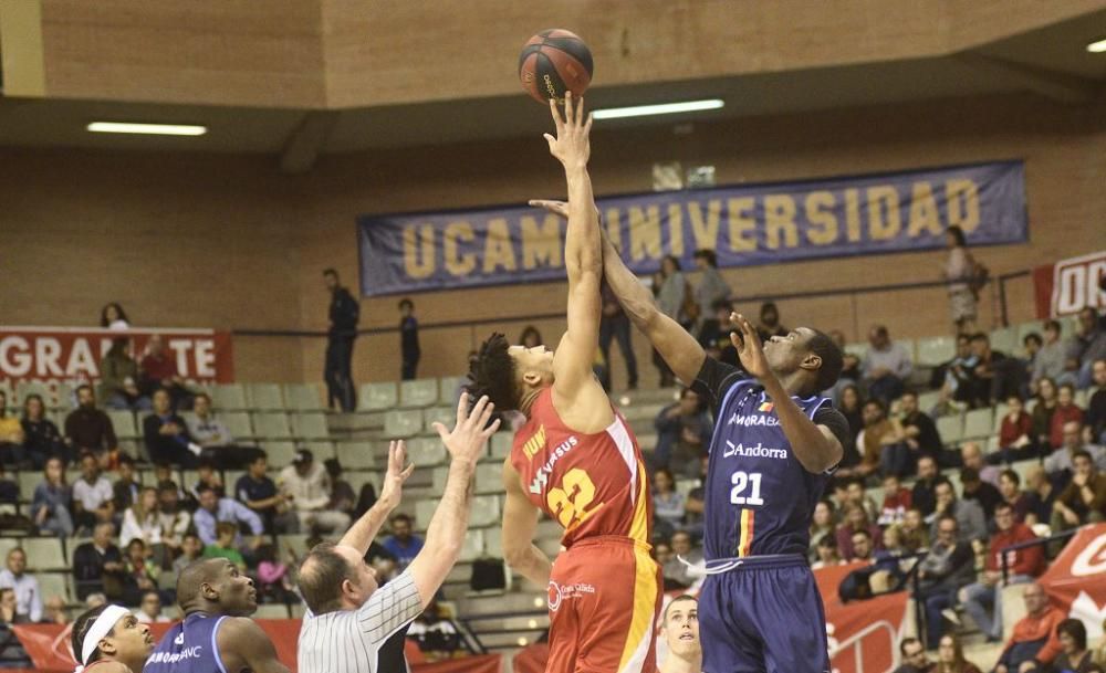 Baloncesto: UCAM Murcia-Morabanc Andorra