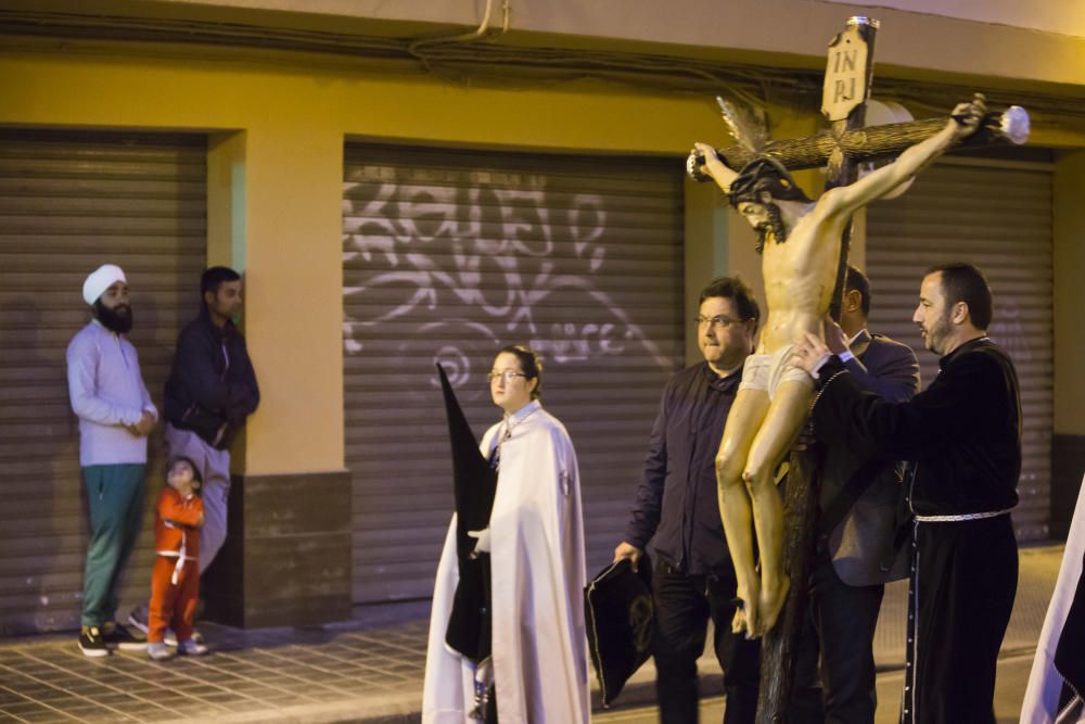 Procesión del sábado de Pasión en el Grao