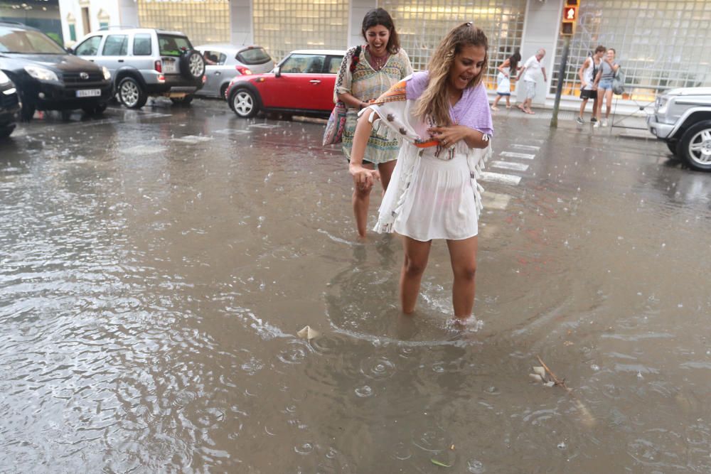 Tormenta en Ibiza