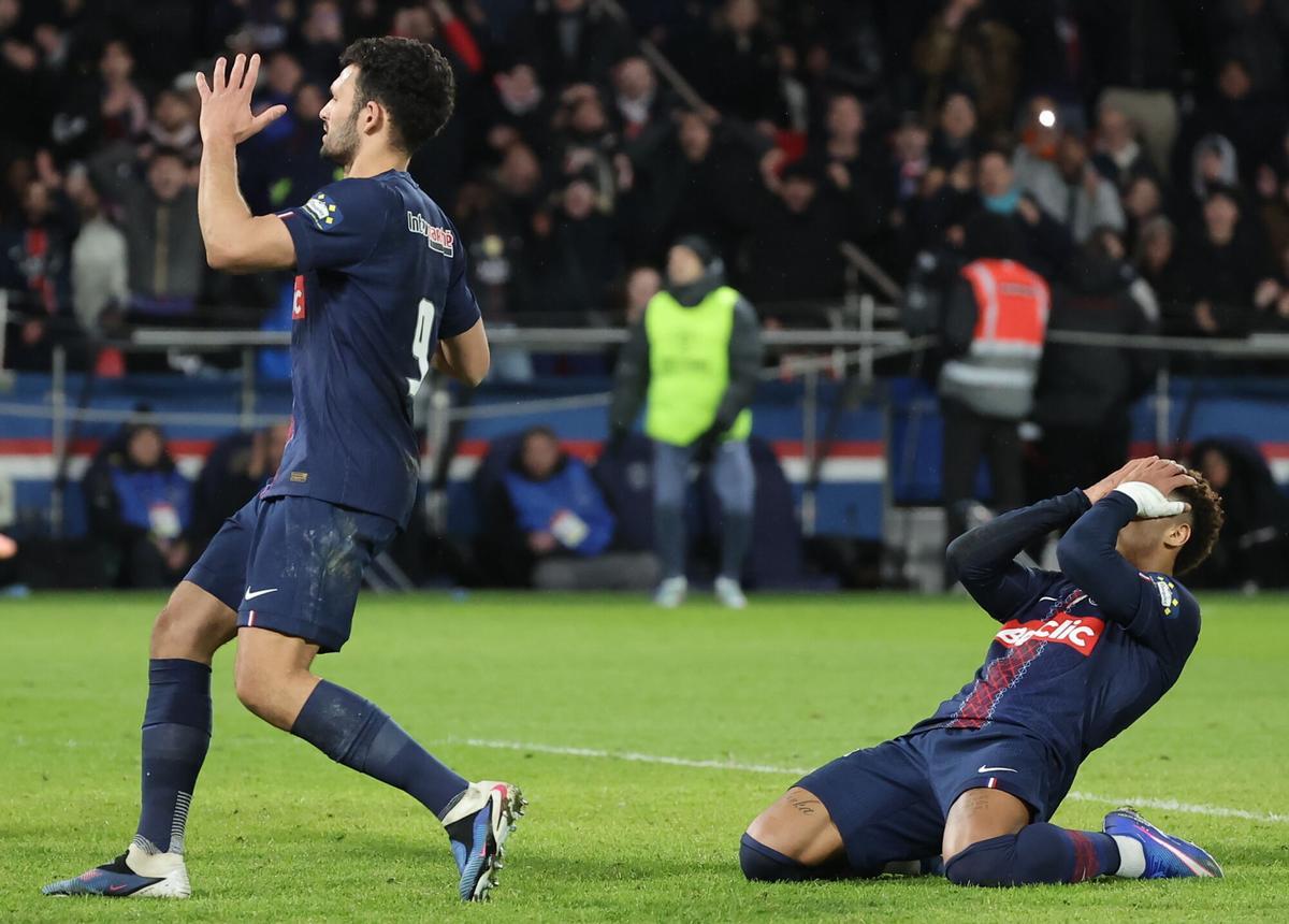 El PSG cayó eliminado de la Coupe de France