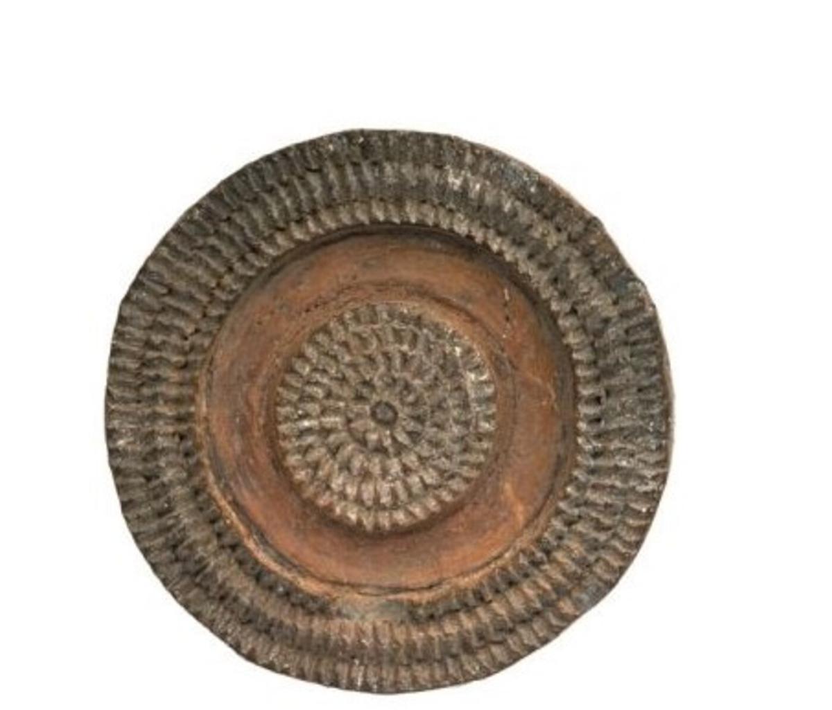 Pintadera en el Museo Canario.