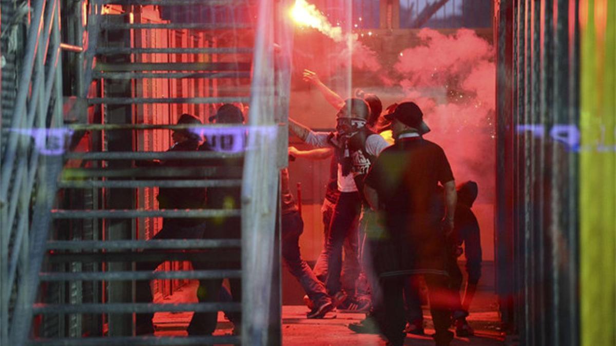 Los ultras del Atalanta han protagonizado diversos incidentes durante las últimas temporadas