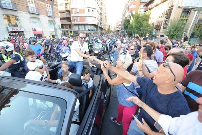 Recepción de Valverde en Murcia