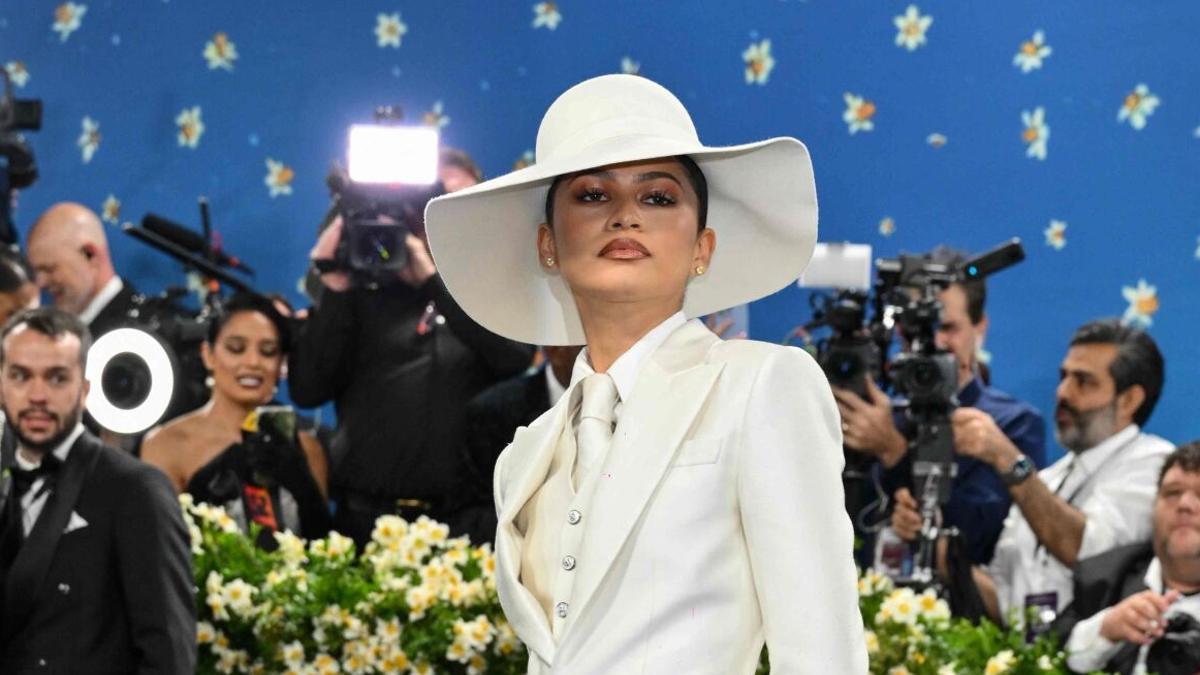 Zendaya, a su llegada a la Gala del Met 2025 en el Museo Metropolitano de Arte el 5 de mayo de 2025 en Nueva York.