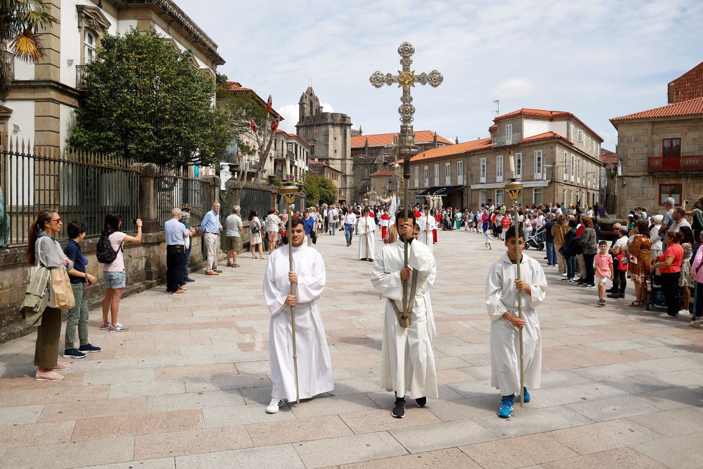 Pontevedra se emociona con su Corpus