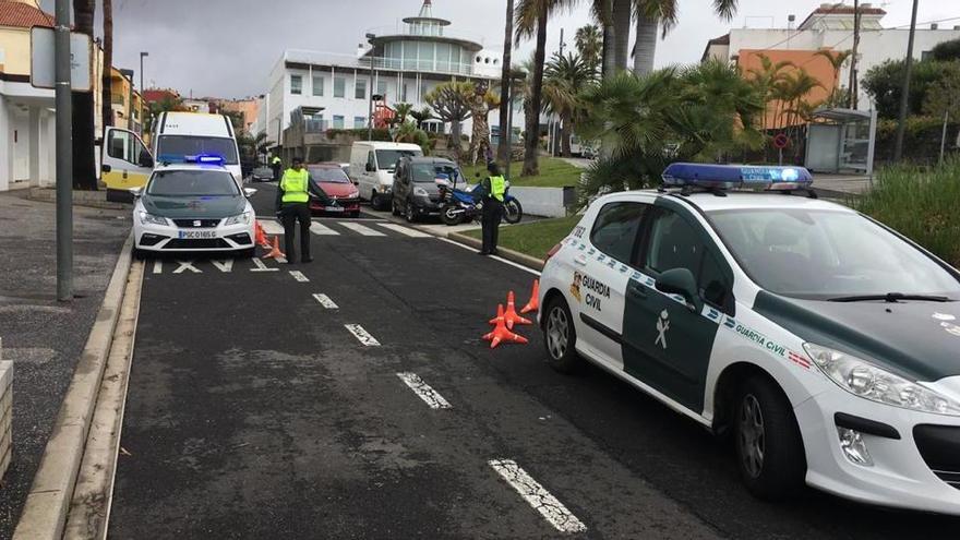 Control de la Guardia Civil