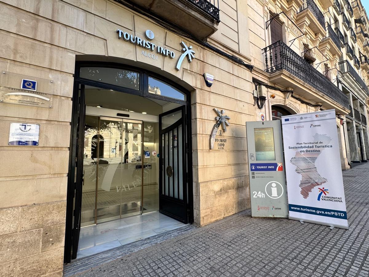 La oficina Tourist Info de Alcoy