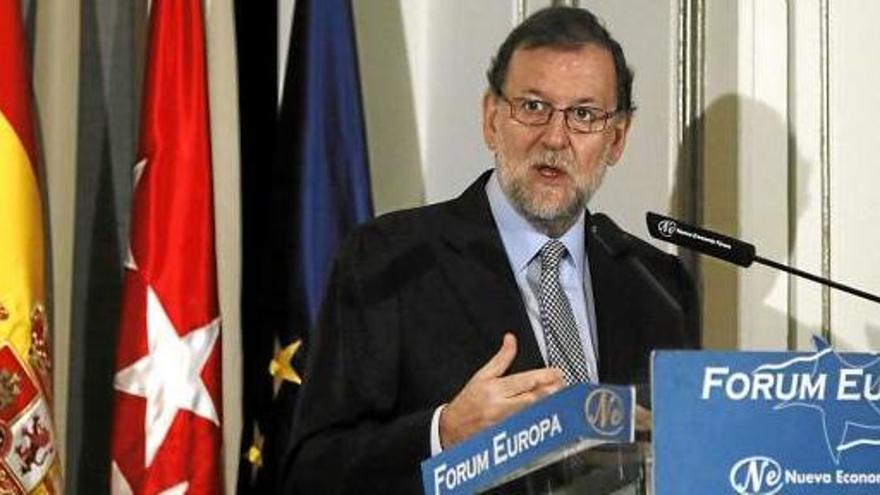 El president espanyol en funcions, Mariano Rajoy