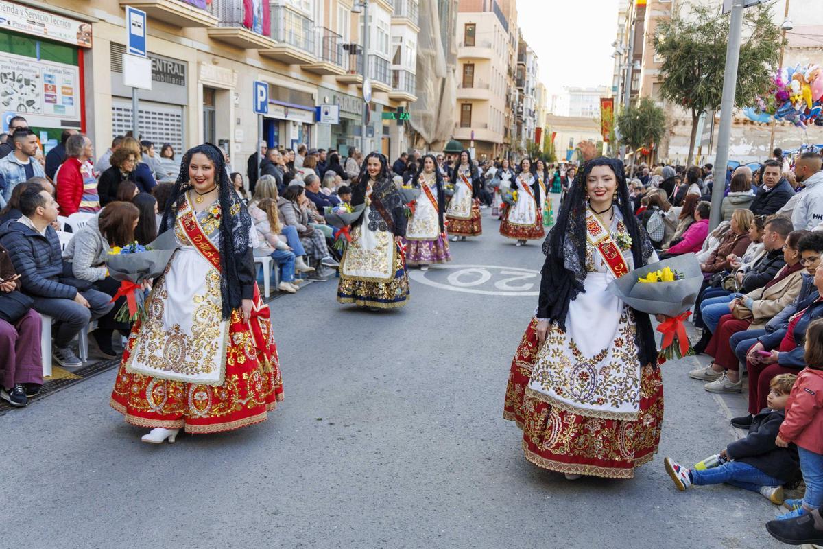 Las mejores imágenes del desfile de la ofrenda floral a la Virgen de la Caridad de Cartagena 2026