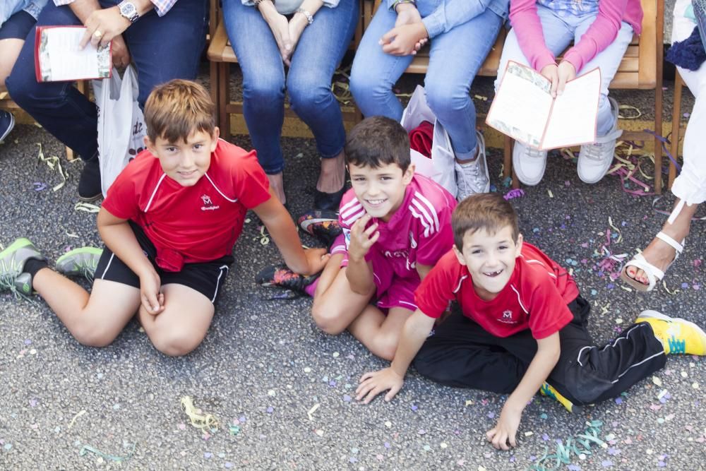 Desfile del Día de América en Asturias dentro de las fiestas de San Mateo de Oviedo