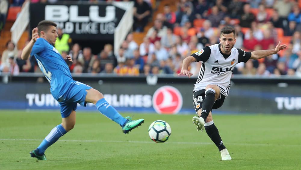 Valencia - Getafe, en imágenes