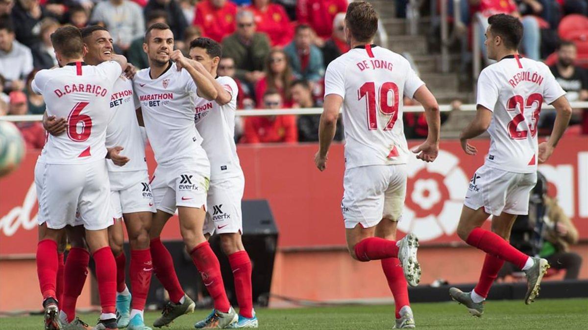 El Sevilla ha de sumar puntos para poder continuar asegurando su puesto en la próxima Champions League