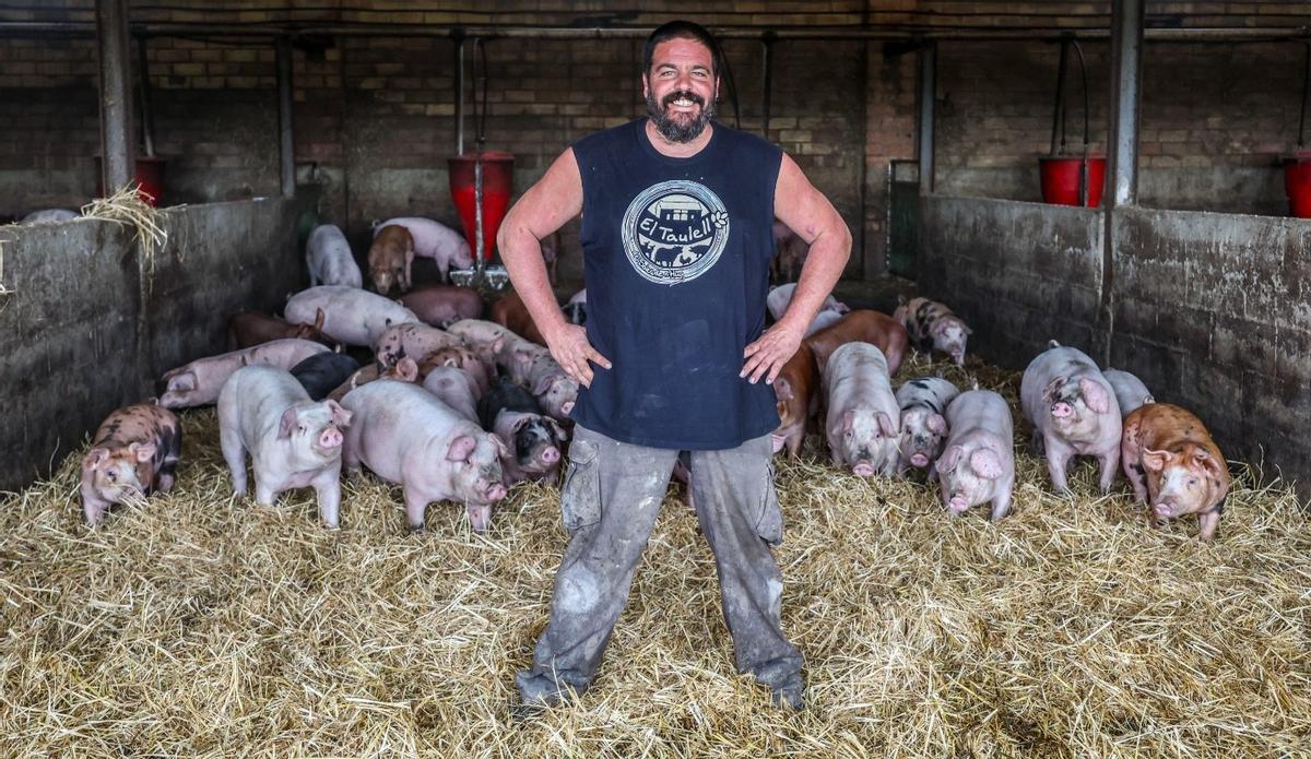 Abel Peraire, farmer and co-owner of Soler de n'Hug