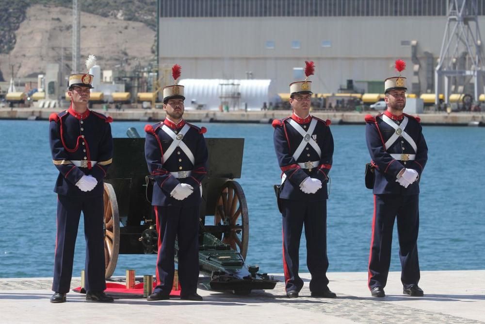 Acto solemne de homenaje a los héroes del 2 de Mayo en Cartagena