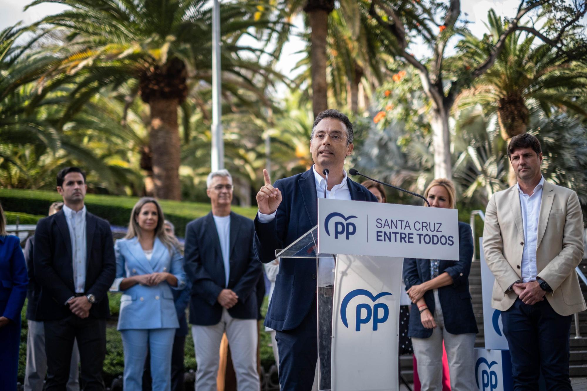 Presentación de la candidatura de Carlos Tarife a la Alcaldía de Santa Cruz de Tenerife