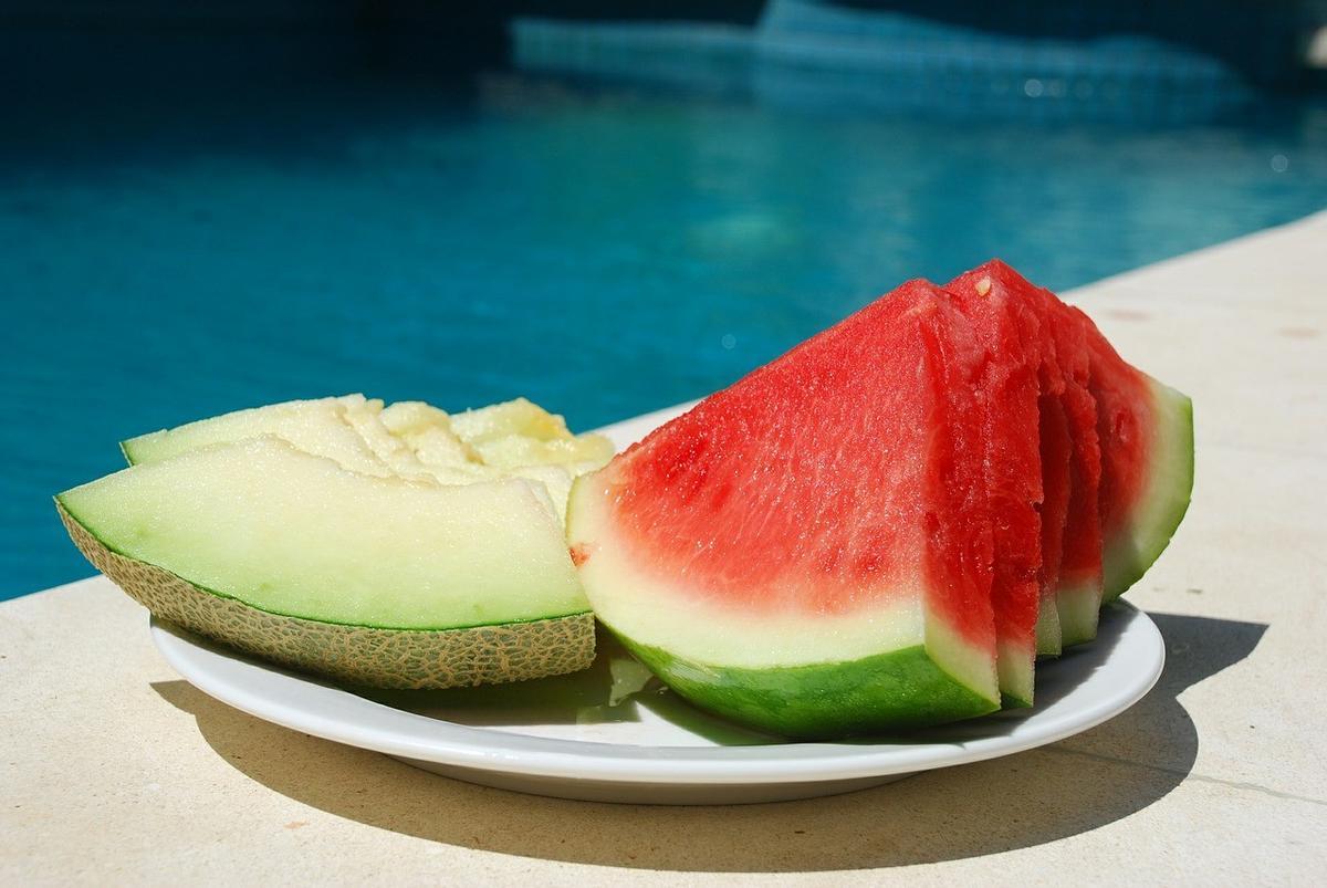 Melón y sandía, las dos frutas del verano.