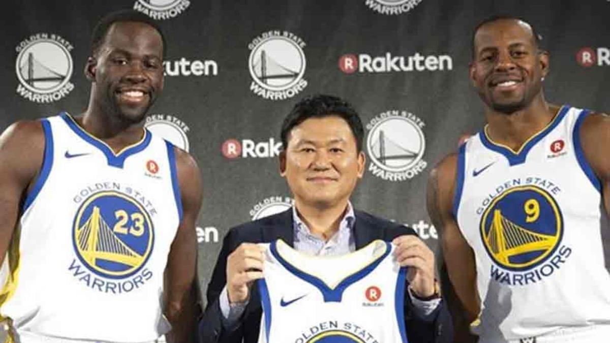 Rakuten patrocinará a los Golden State Warriors