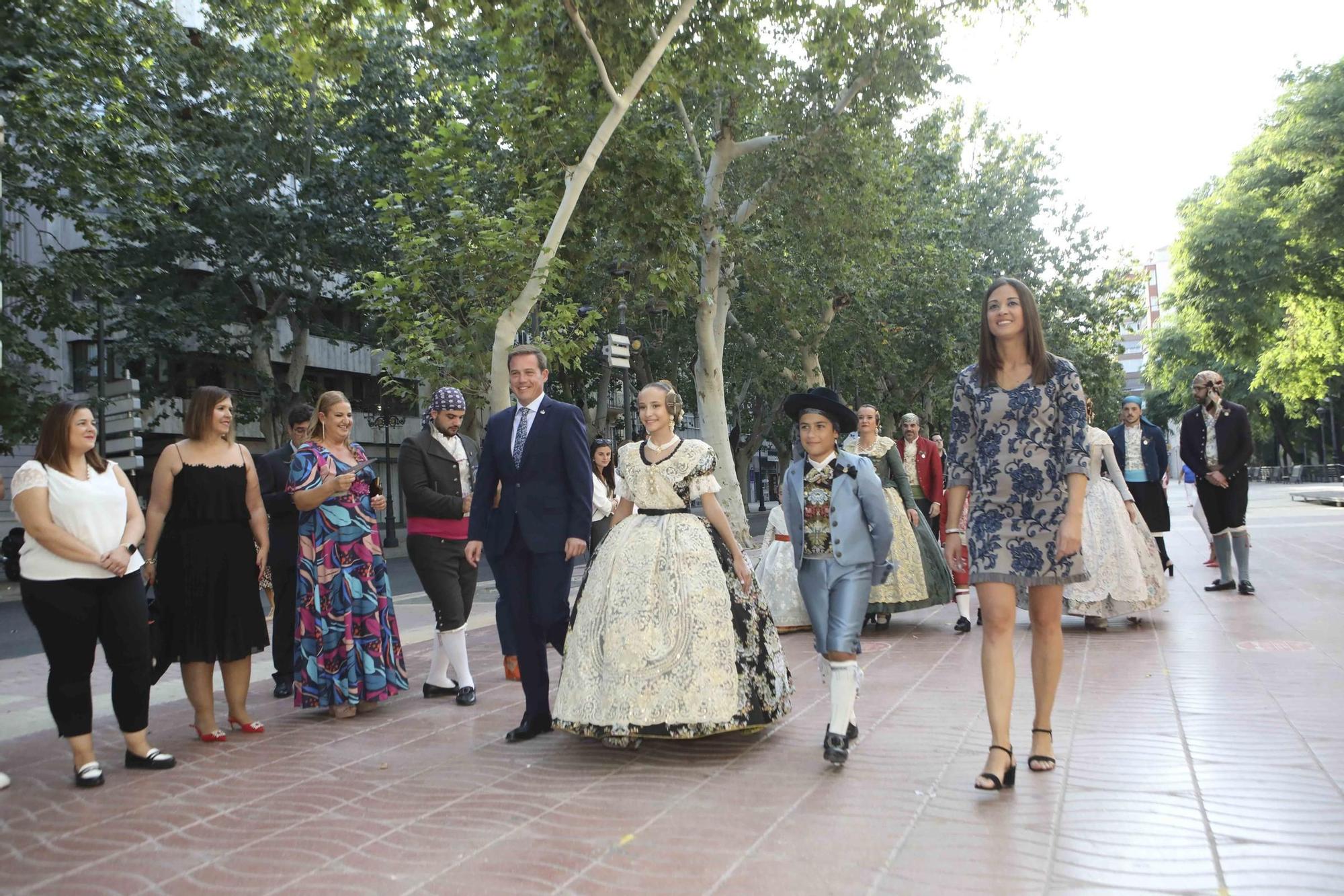 Así fueron las presentaciones de las falleras mayores de Xàtiva
