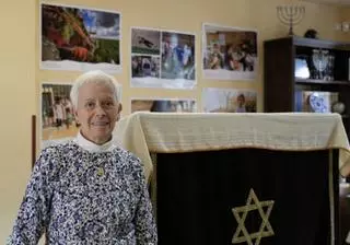 Una celebración "blindada" en la sinagoga