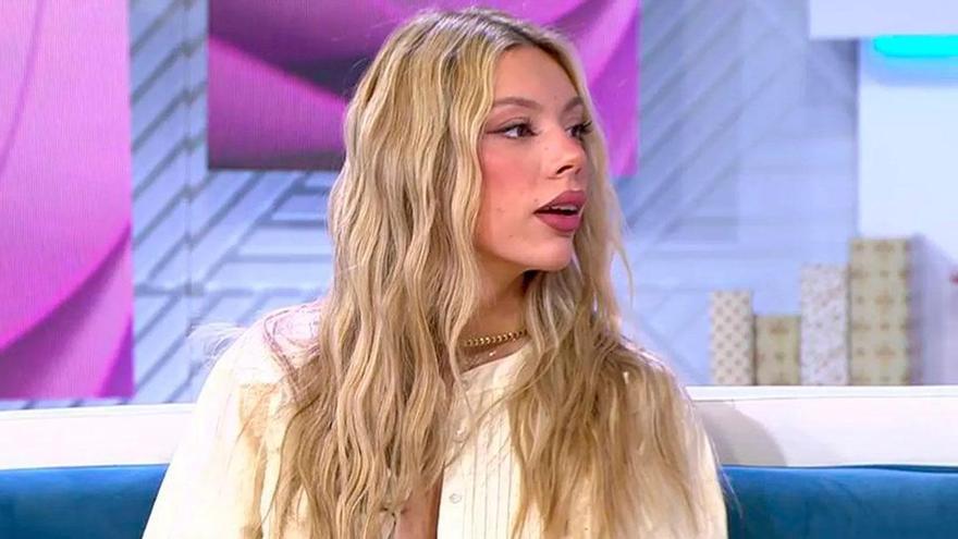 Alejandra Rubio anuncia que deja la televisión tras romperse en directo: 