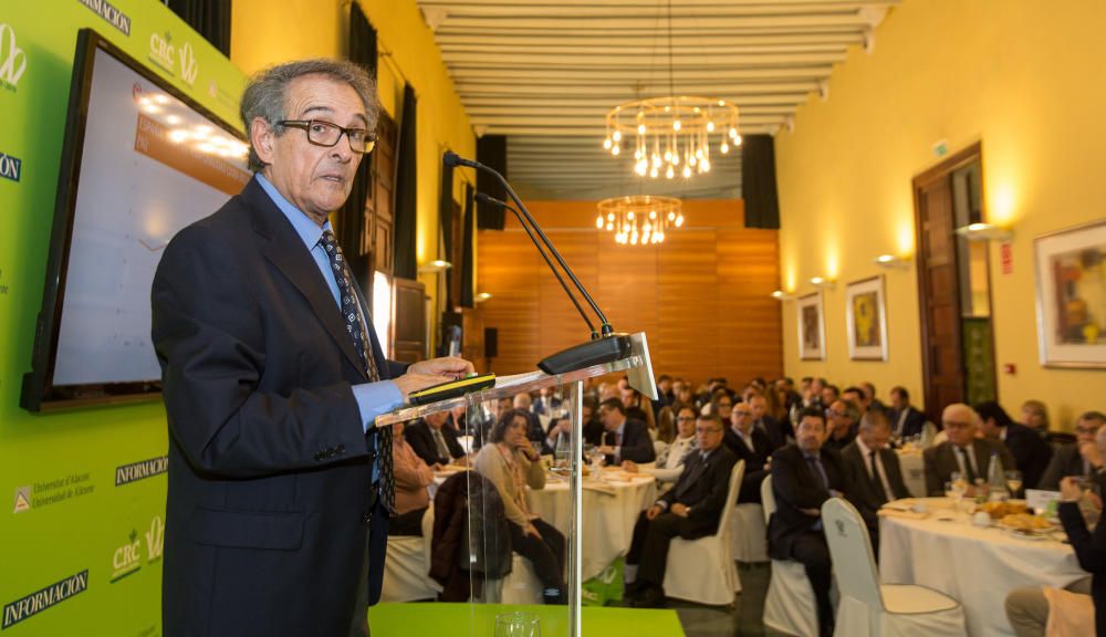 Antonio Escudero durante su intervención