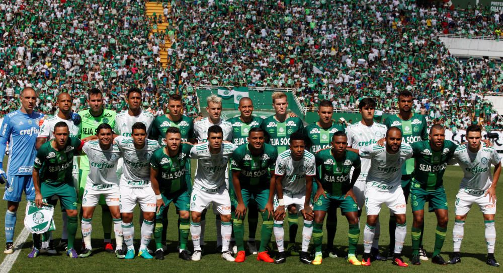 Primer partido del Chapecoense tras el accidente aéreo.