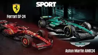 Ferrari y Aston Martin, dos apuestas rupturistas en la F1